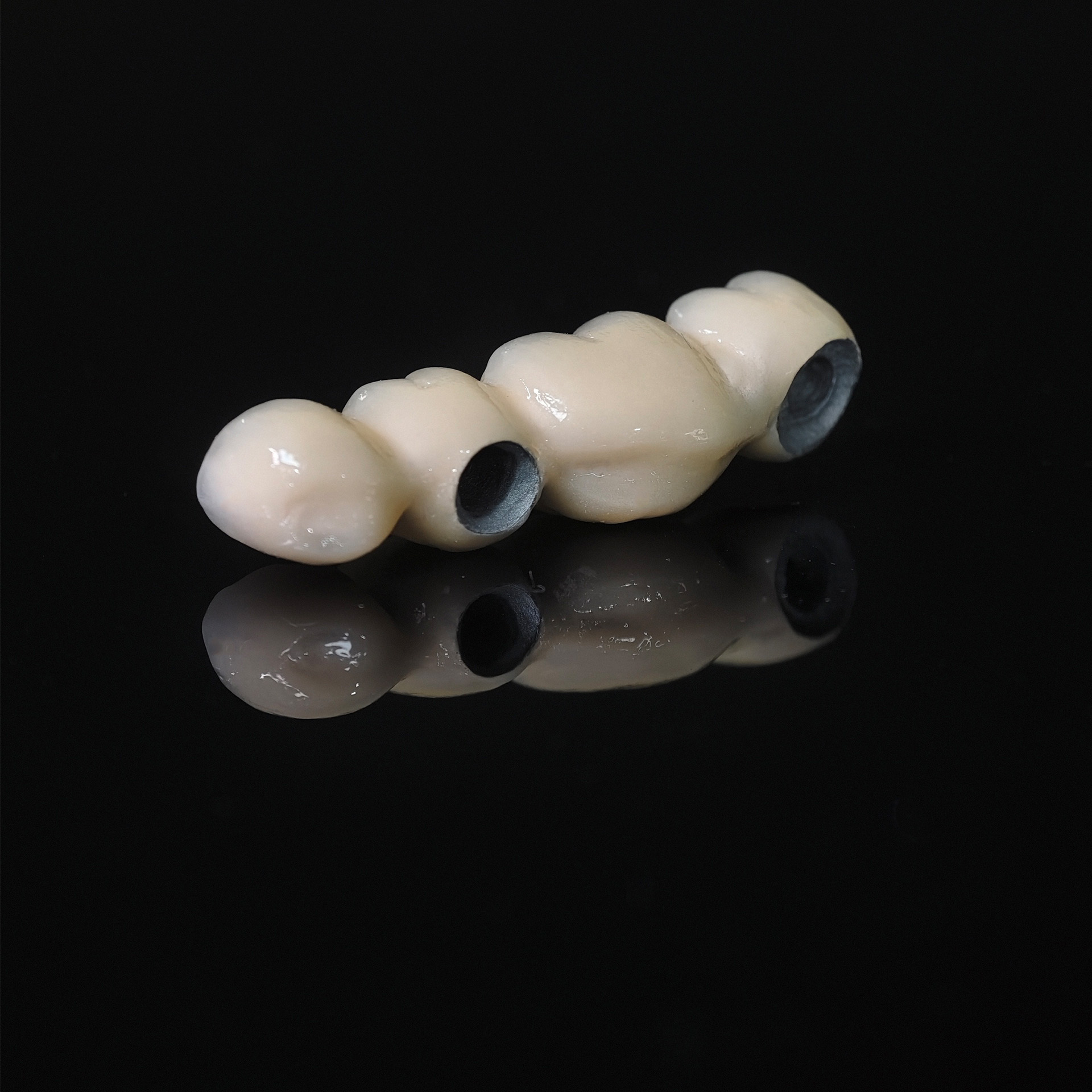 Co - Cr PFM Dental Bridge
