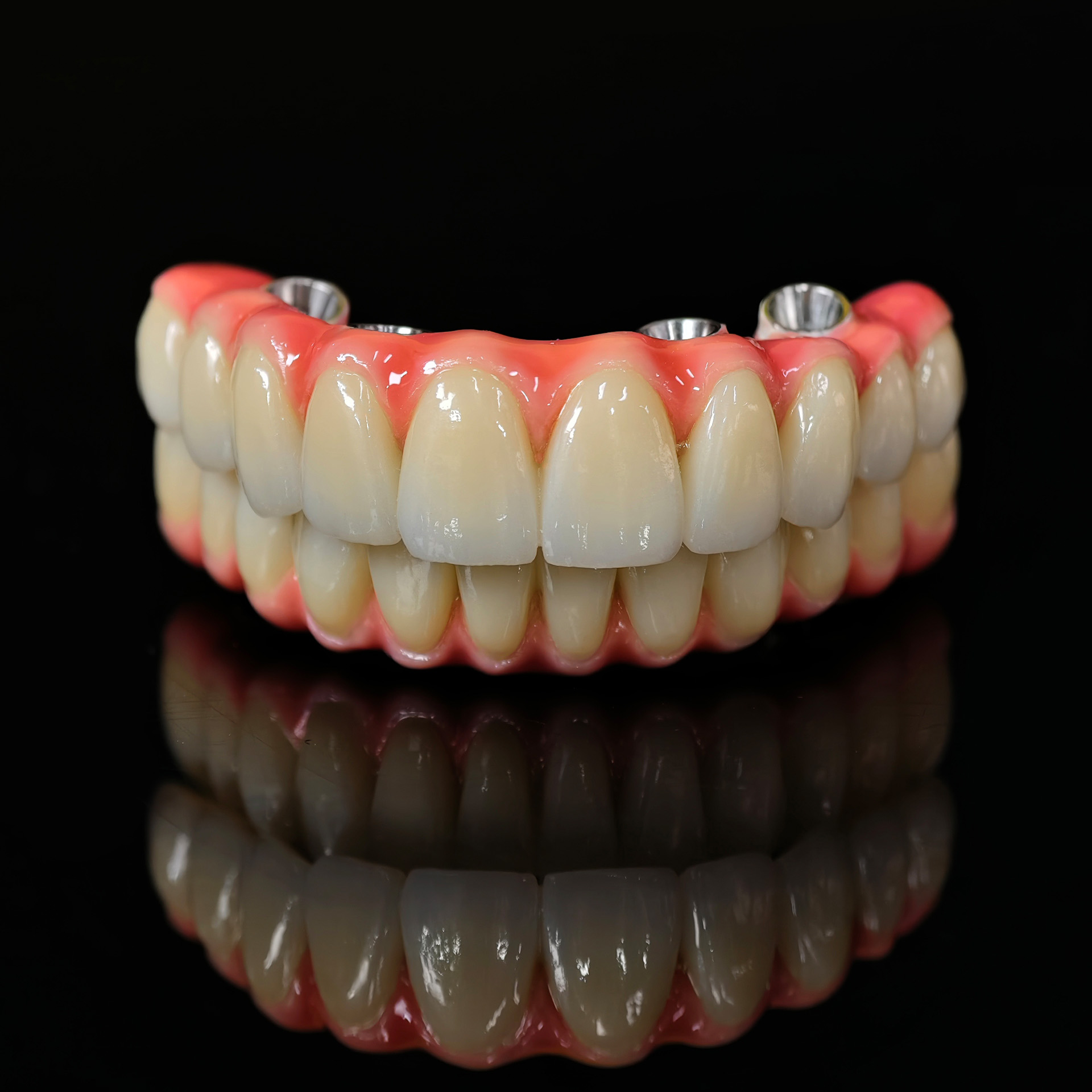 Zirconia-Enamel Hybrid Malo Bridge