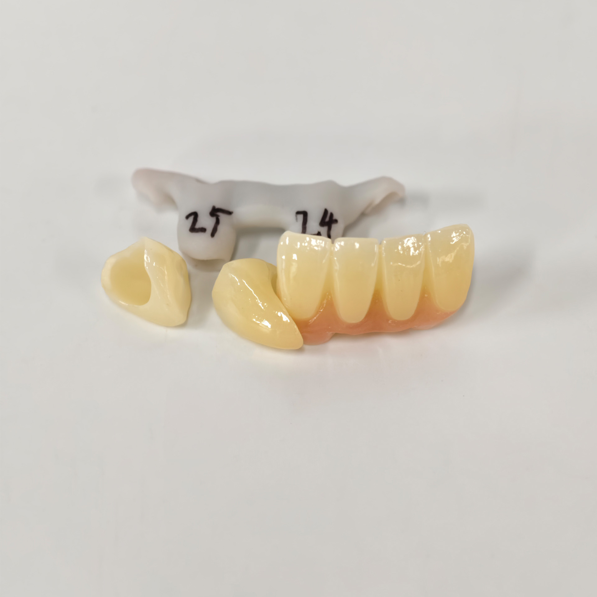 Zirconia implant crown and bridge Screwm