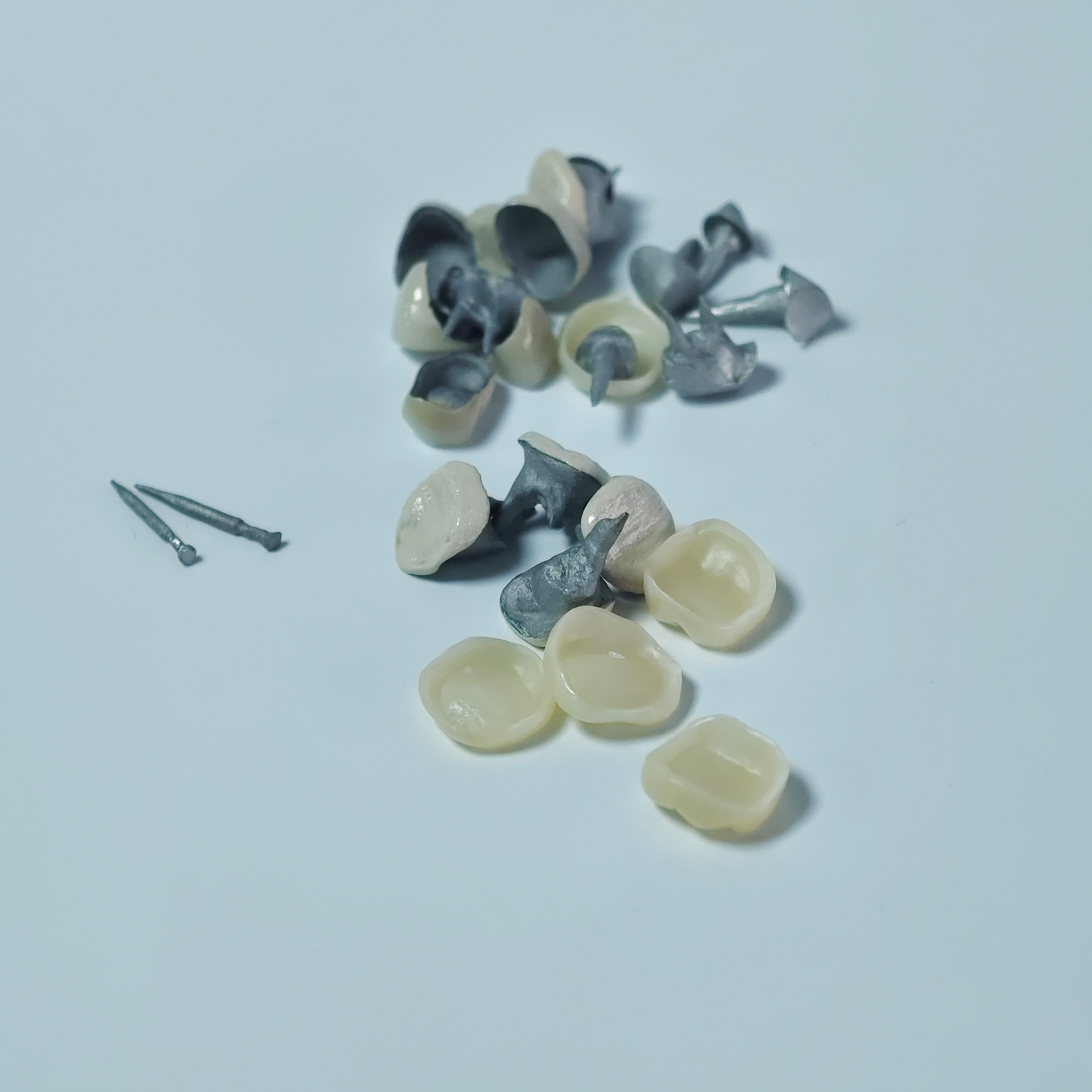 Co - Cr PFM Dental Crowns with Metal Pos
